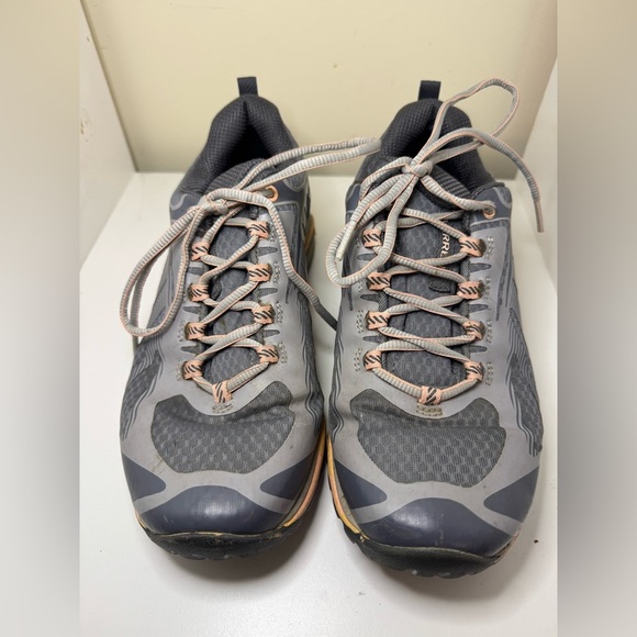Merrell Women's Siren Edge 3 hiking shoes size 8.5 grey and pink/ orange - Picture 1 of 7